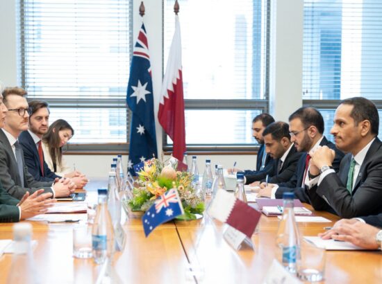 Australia praises Qatar’s mediation role in Gaza